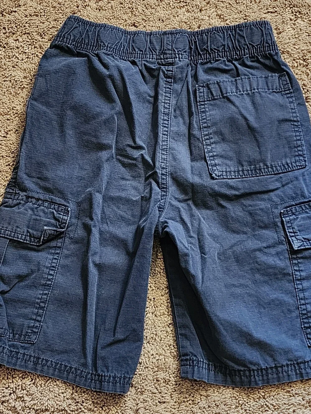 Boys Size 10-12 Uniforms, 6 Polo Shirts, Size 10 Shorts, Flaws Shown